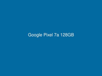 Google Pixel 7a 128GB