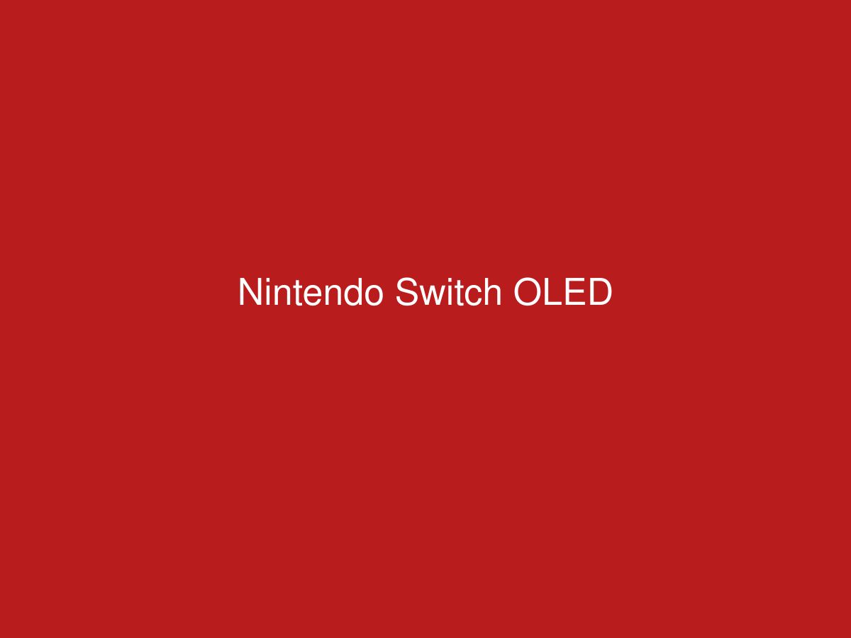 Nintendo Switch OLED — photo 1 of 1