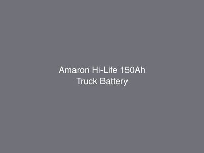 Amaron Hi-Life 150Ah Truck Battery