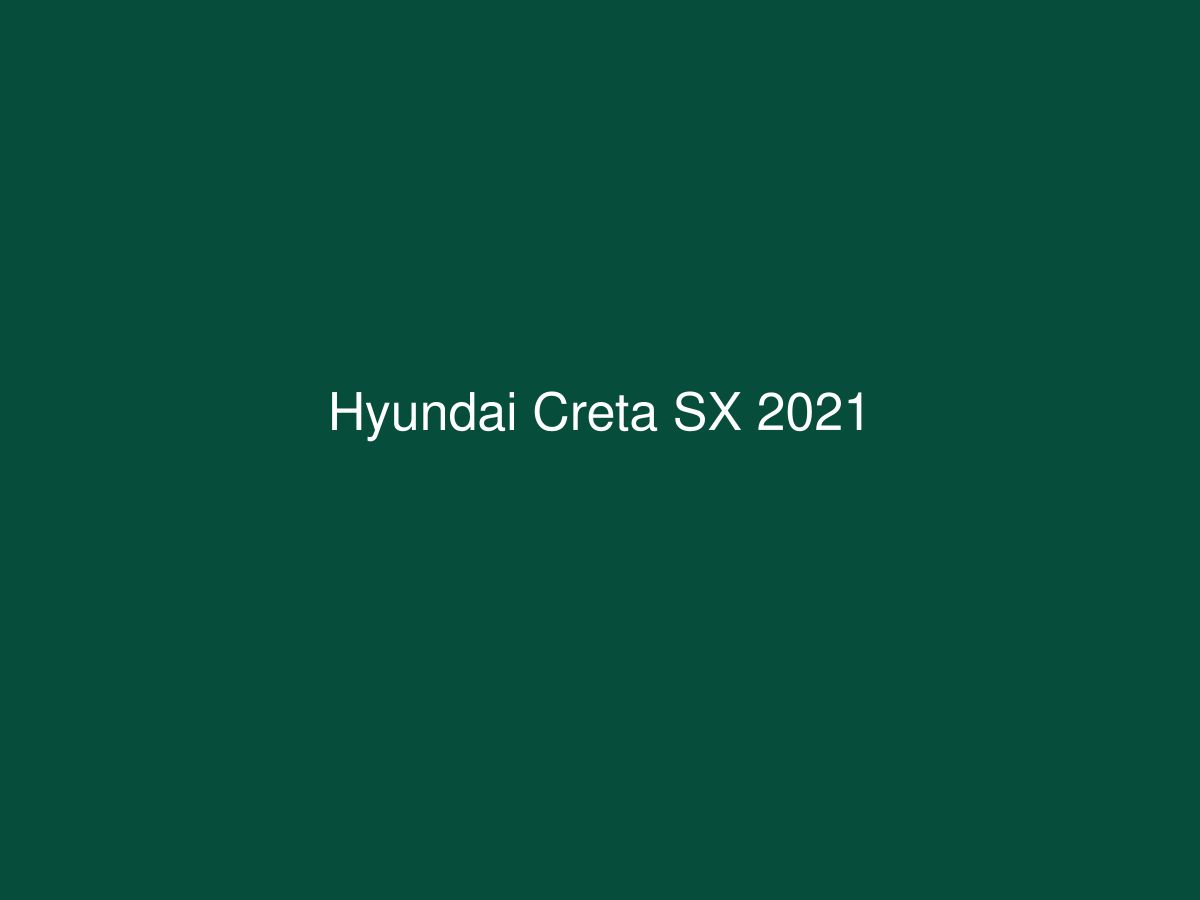 Hyundai Creta SX 2021 — photo 1 of 1