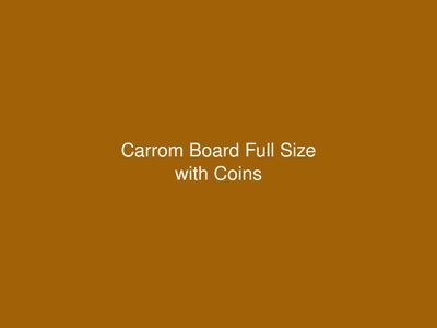 Carrom Board Full Size with Coins