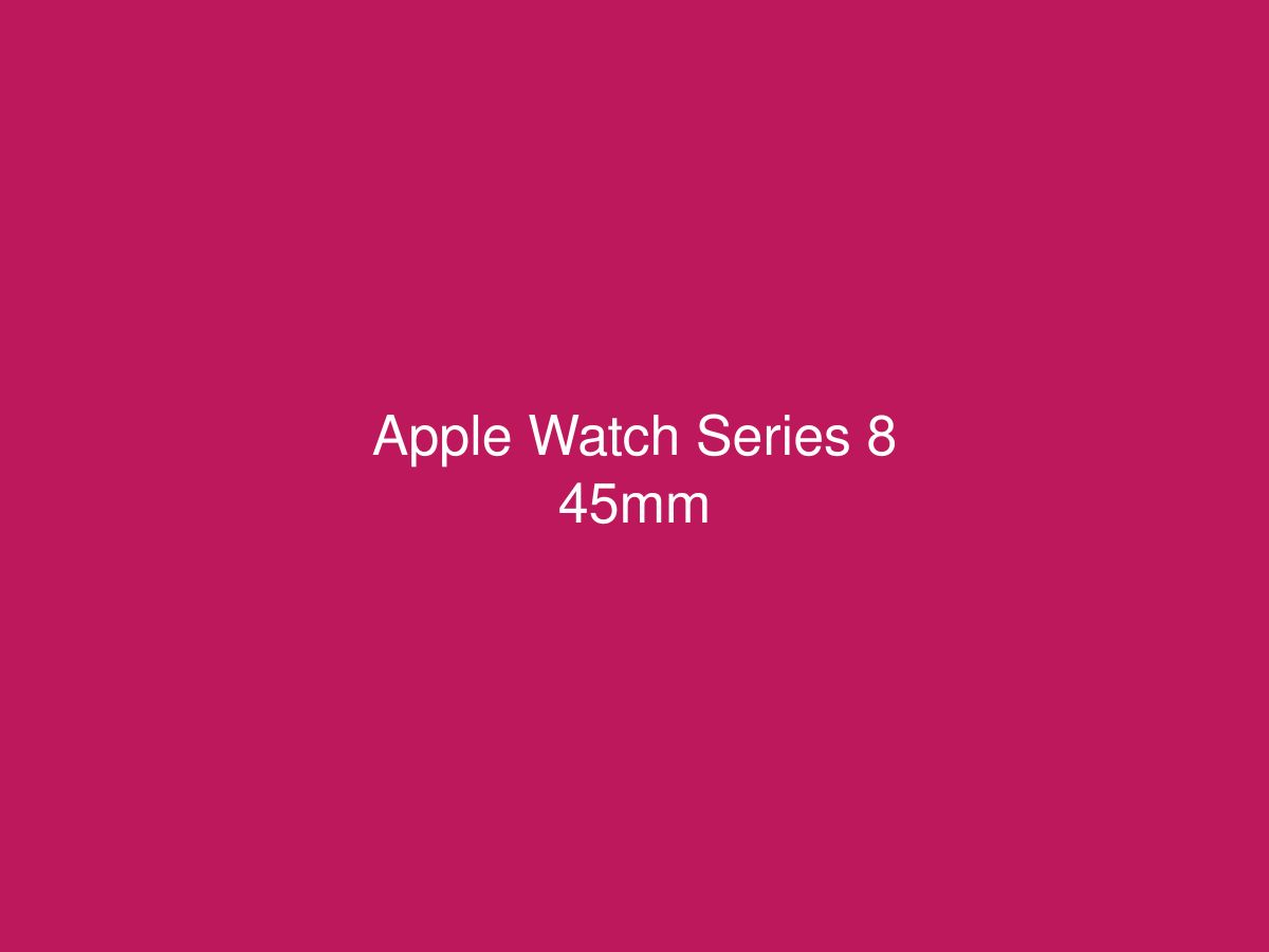 Apple Watch Series 8 45mm — photo 1 of 1