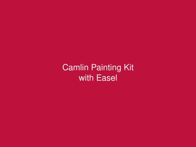 Camlin Painting Kit with Easel