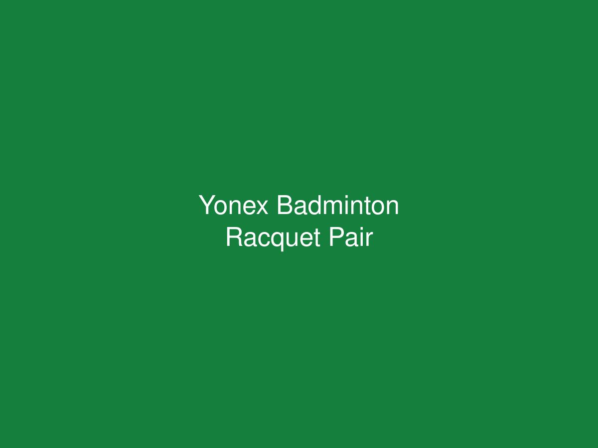 Yonex Badminton Racquet Pair — photo 1 of 1