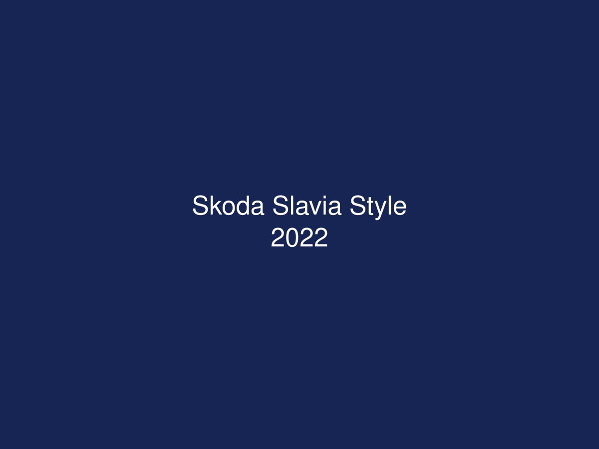 Skoda Slavia Style 2022 — photo 1 of 1