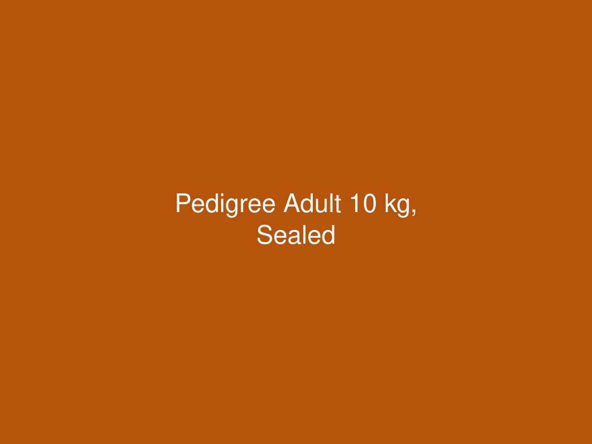 Pedigree Adult 10 kg, Sealed — photo 1 of 1
