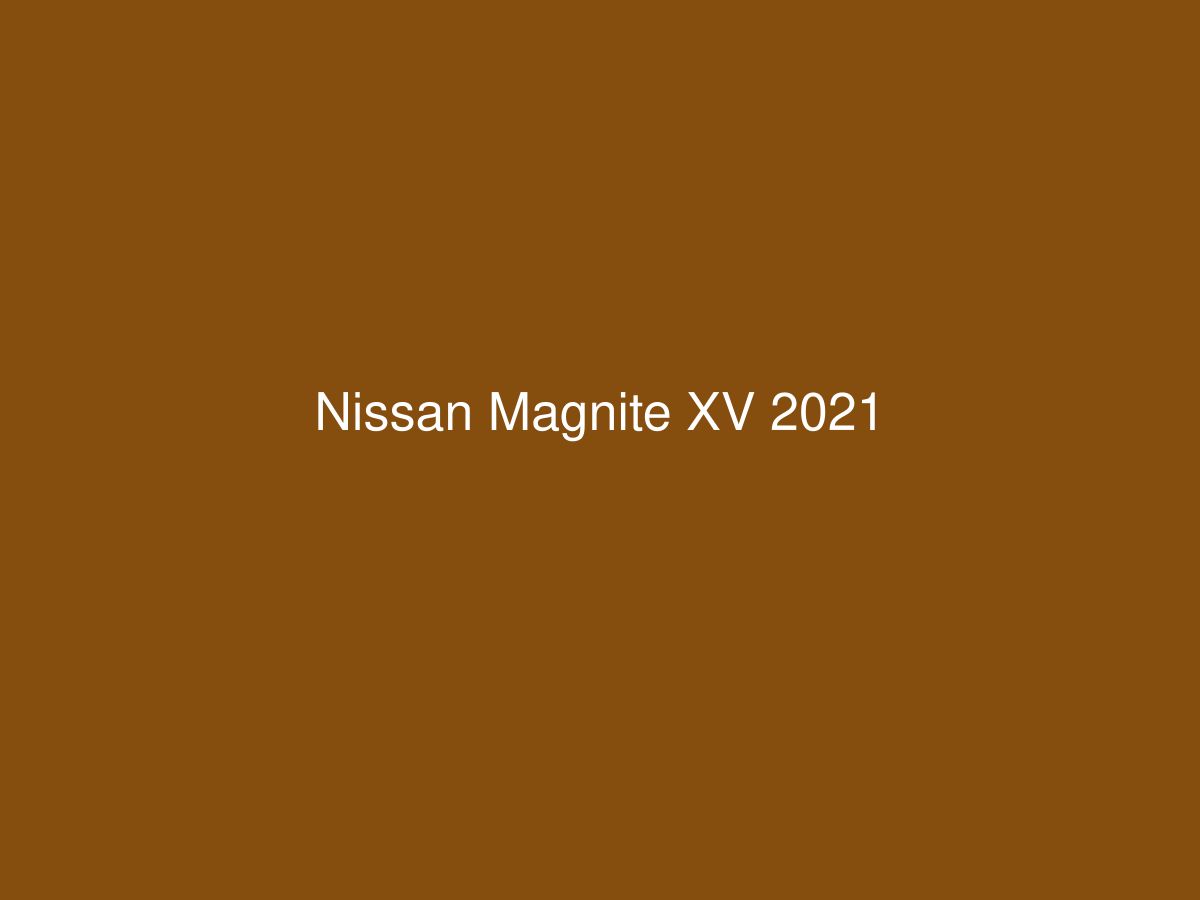 Nissan Magnite XV 2021 — photo 1 of 1
