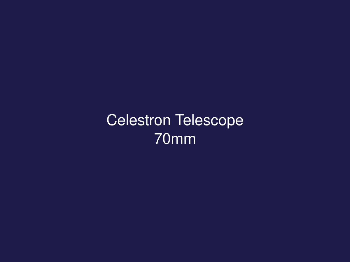 Celestron Telescope 70mm — photo 1 of 1