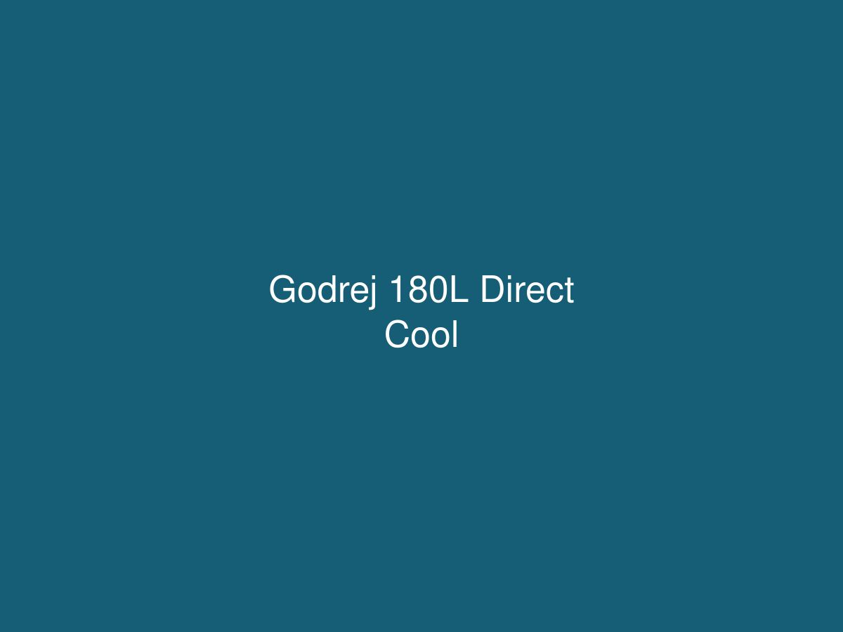 Godrej 180L Direct Cool — photo 1 of 1
