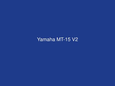 Yamaha MT-15 V2