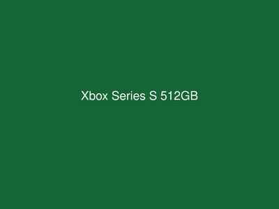 Xbox Series S 512GB