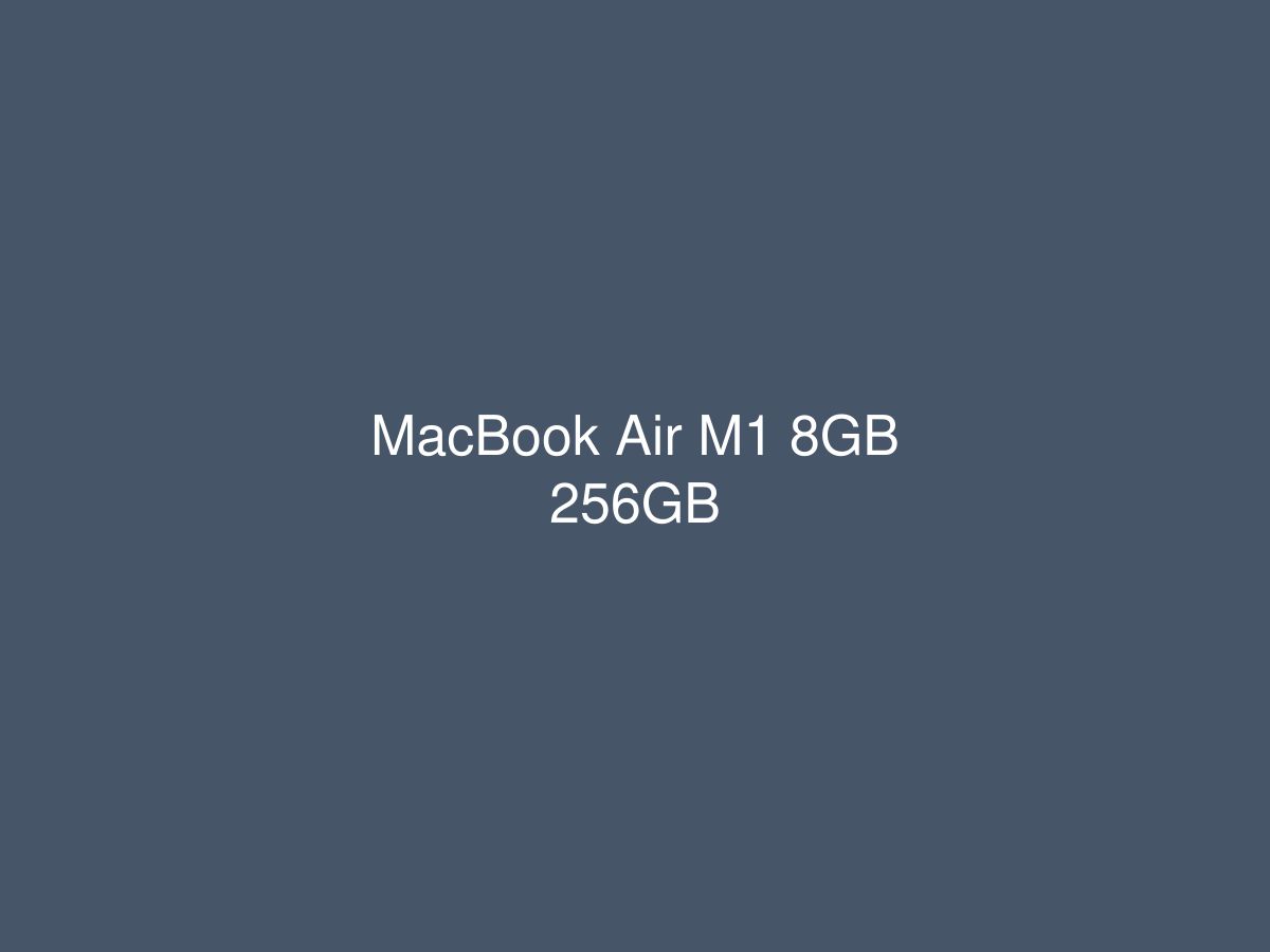 MacBook Air M1 8GB 256GB — photo 1 of 1