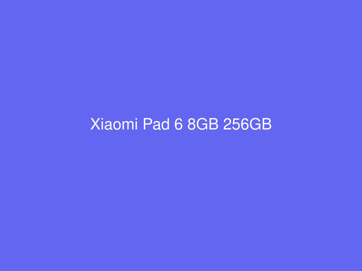 Xiaomi Pad 6 8GB 256GB — photo 1 of 1