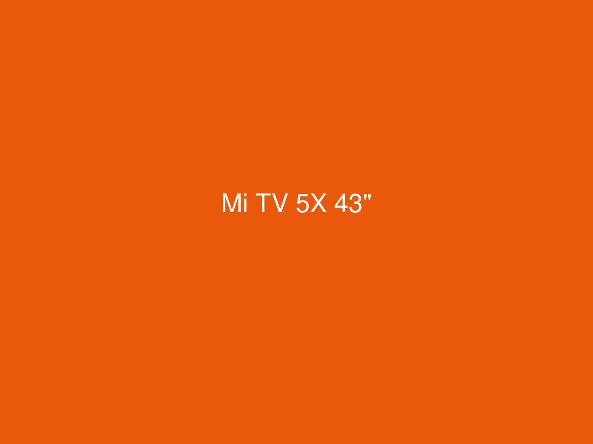 Mi TV 5X 43" — photo 1 of 1