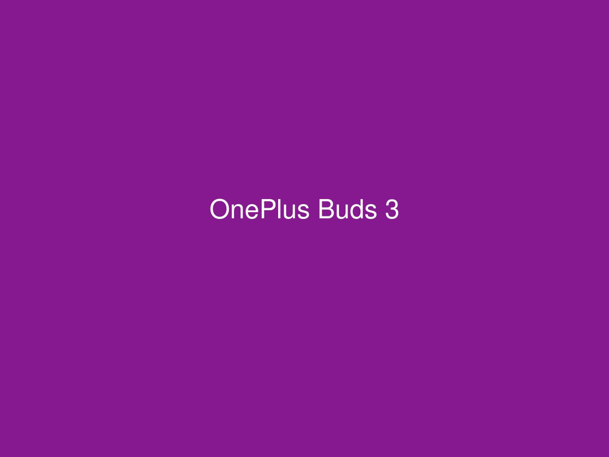 OnePlus Buds 3 — photo 1 of 1