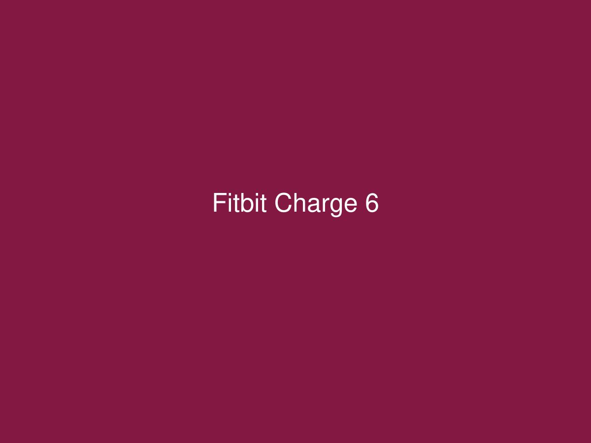 Fitbit Charge 6 — photo 1 of 1